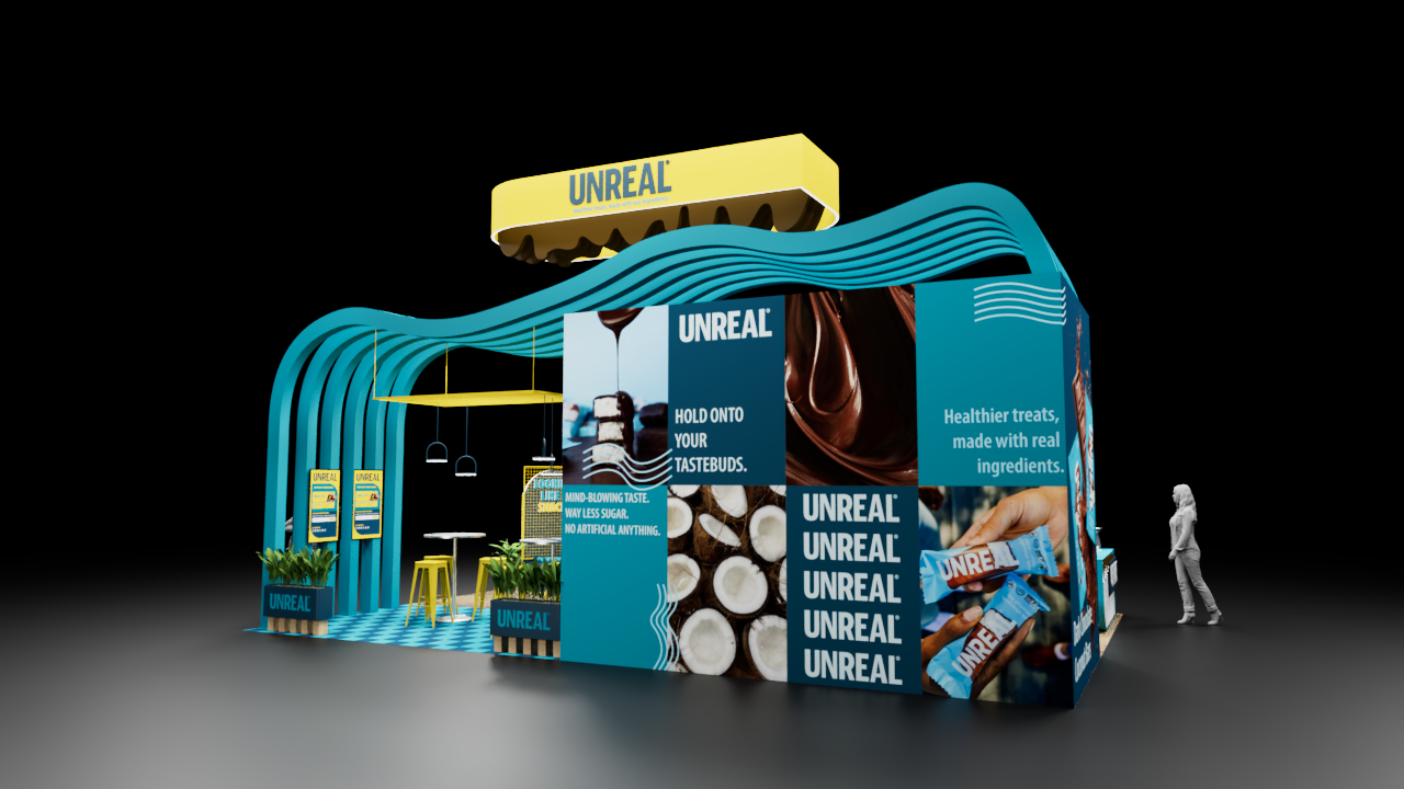 UNREAL品牌展览空间设计-4