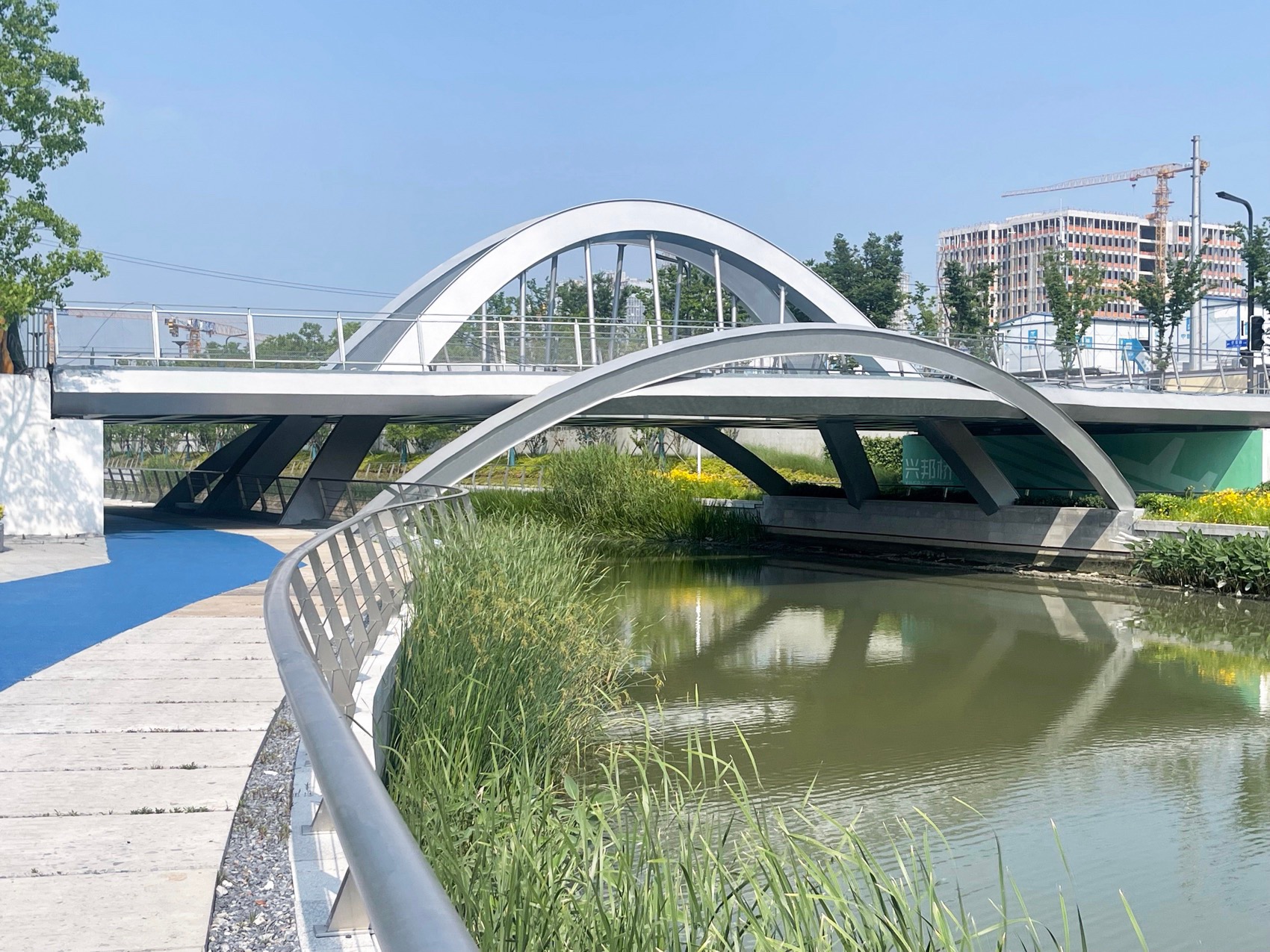 南京南部新城步行桥和车行桥丨中国南京丨NAN 建筑事务所+和作结构建筑研究所-50