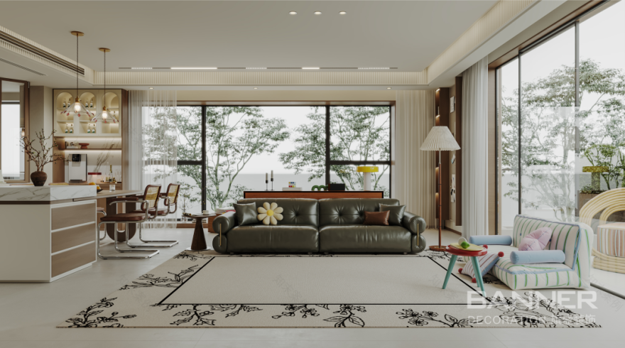 175㎡现代与中古的邂逅丨杨文标-20