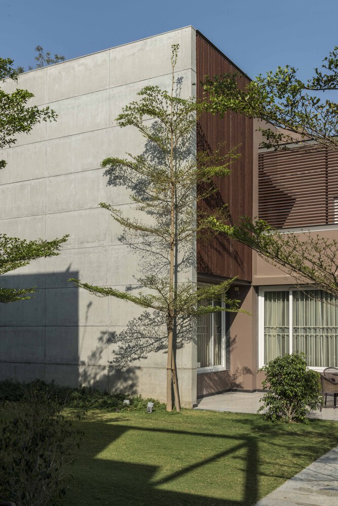 和谐共生 · 印度阿赫马德巴德双拼别墅设计丨The Grid Architects-31