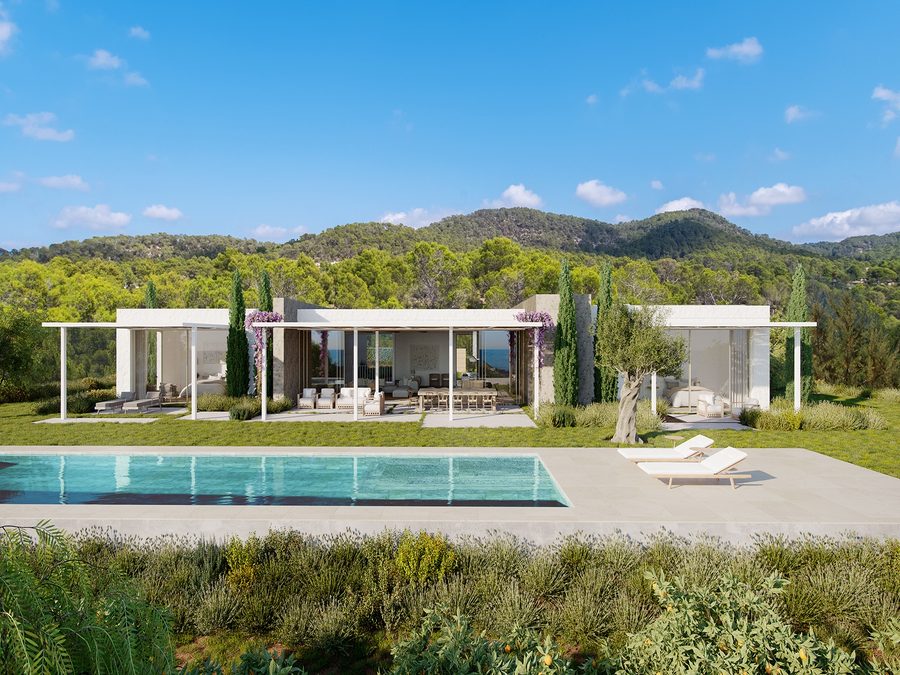 18 位建筑大师的伊维萨岛私人别墅设计,自然融入奢华-44
