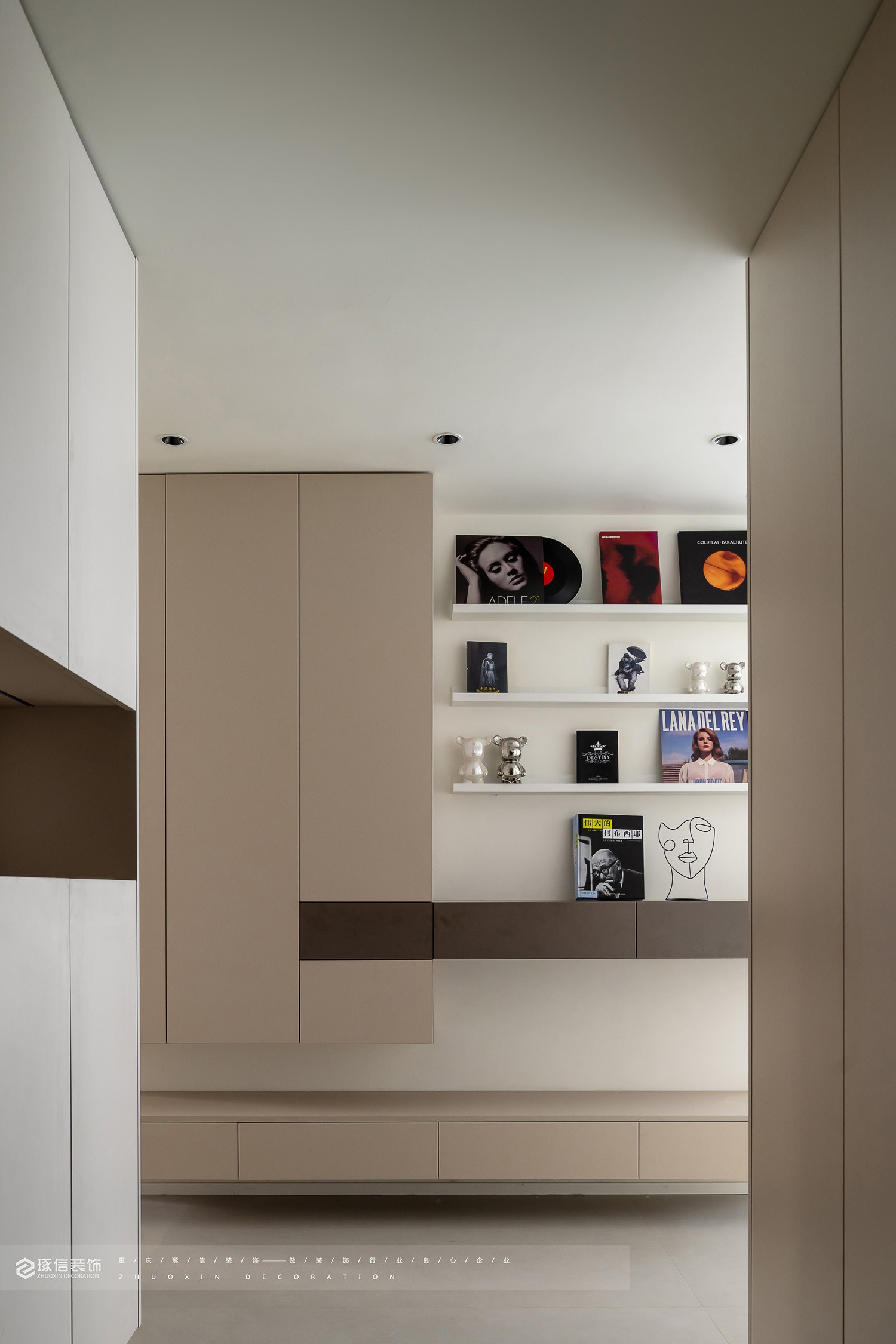 150 平奶油风改善型住房设计丨琢信装饰-15