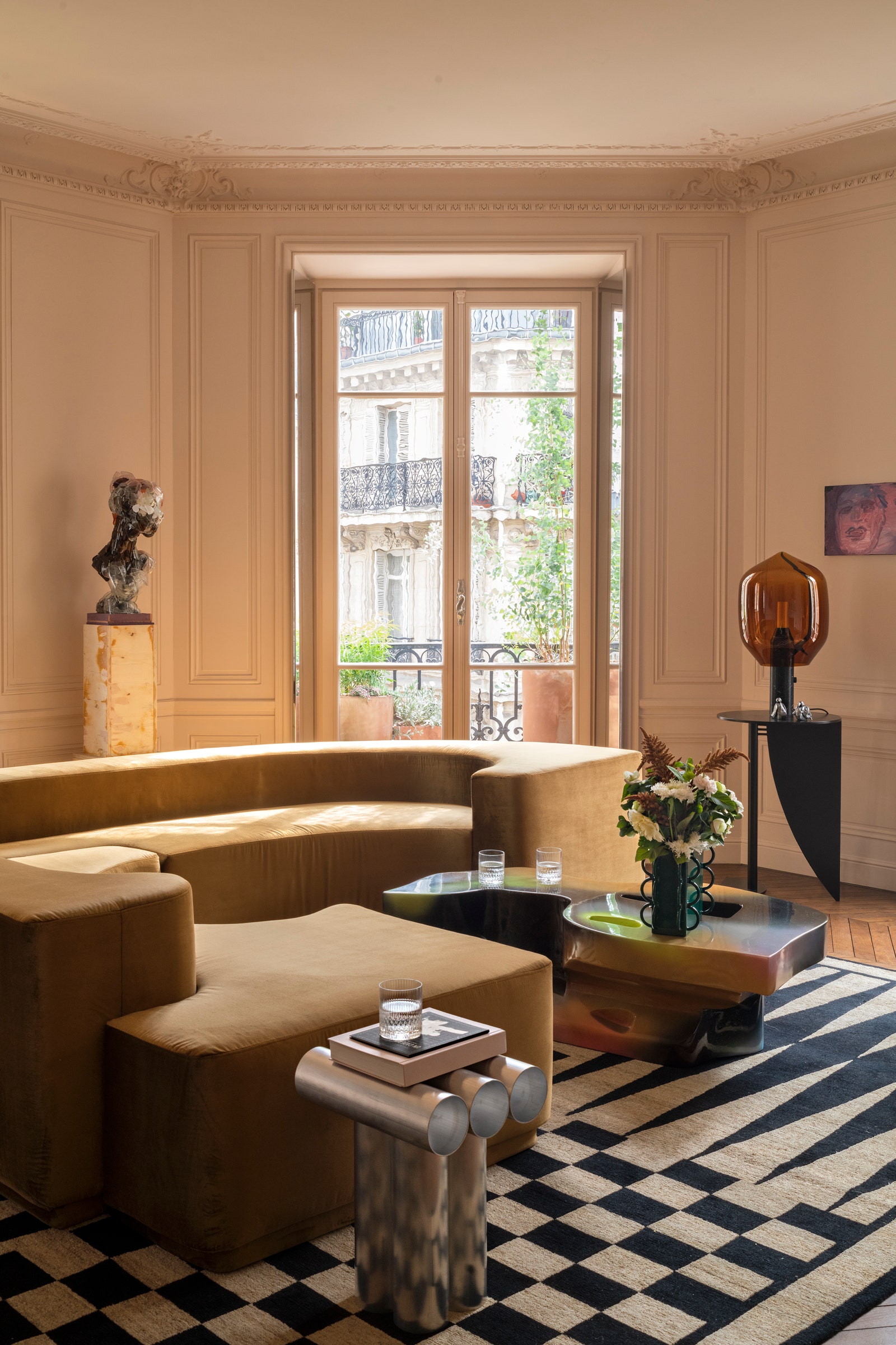 巴黎公寓的现代改造 | Rodolphe Parente 的巧妙设计-8