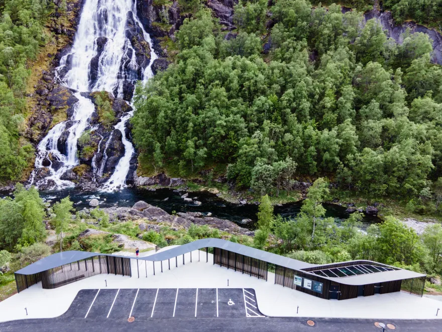 Flesefossen 休息区丨挪威丨Haugen,Zohar Arkitekter (HZA)-7