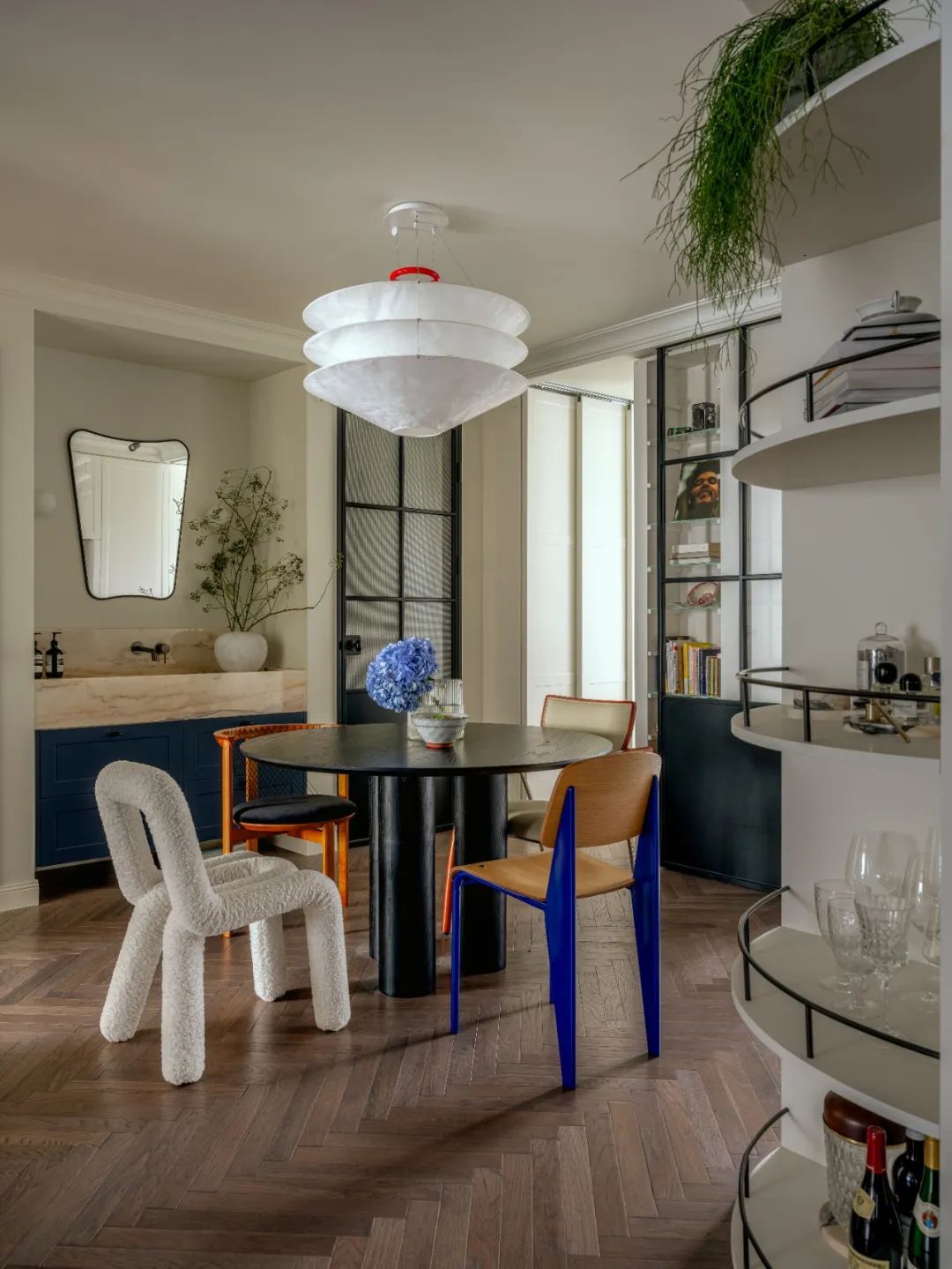 私宅｜90平米温馨复古的家-25