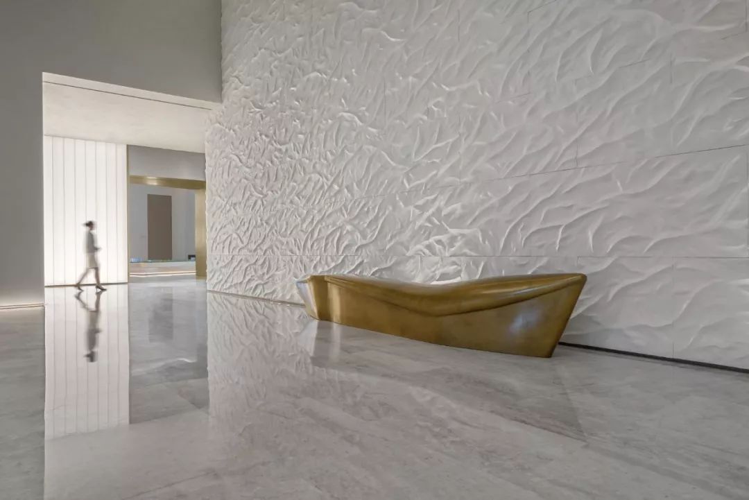 郑州金融岛的城市展厅设计  几何空间设计-16