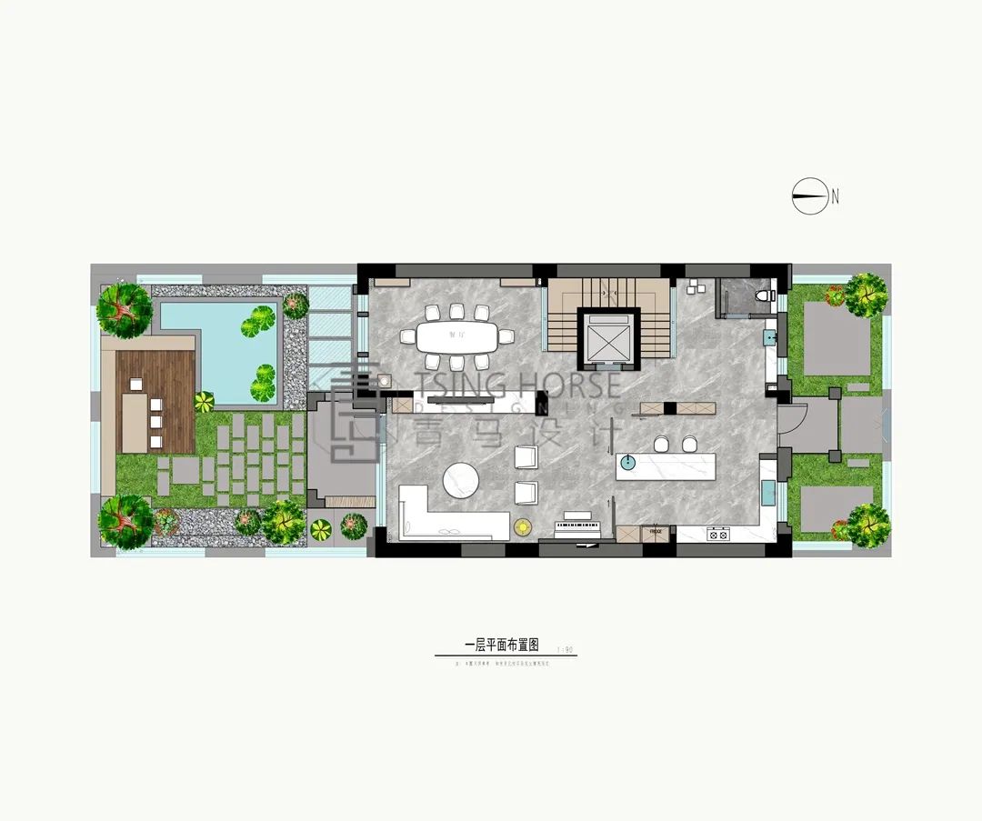 紫薇永和坊别墅设计丨青马别墅设计-34