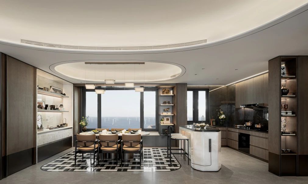 泉州湾海 210 样板大平层住宅丨中国泉州-23