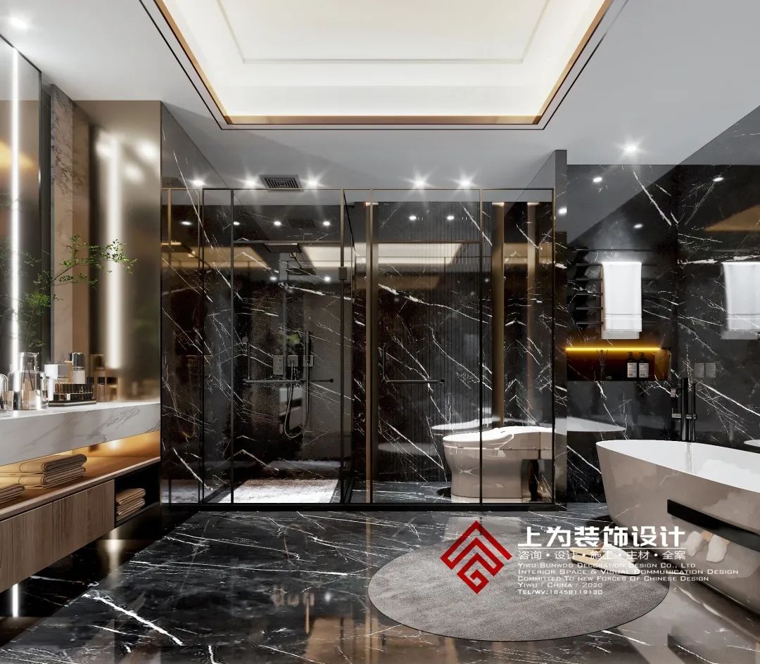 久府和园现代雅致私宅设计丨上为全案设计-44