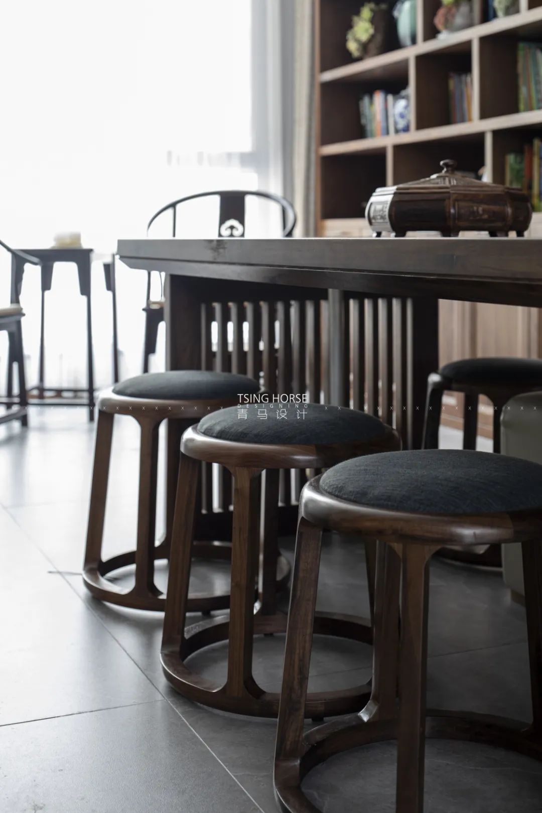 曲江名城440㎡去风格化设计丨青马设计-51