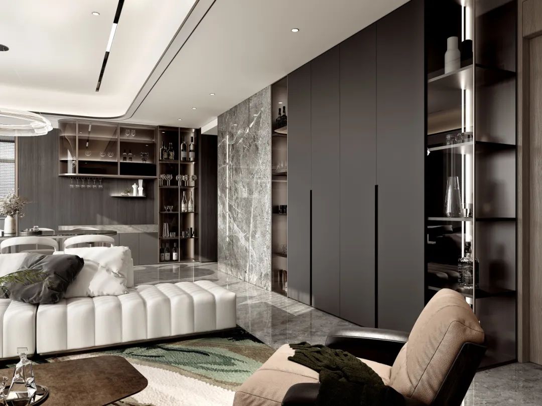 从心而悦 · 雅奢宁静的现代家居设计丨中国杭州丨杭州叁设计-6