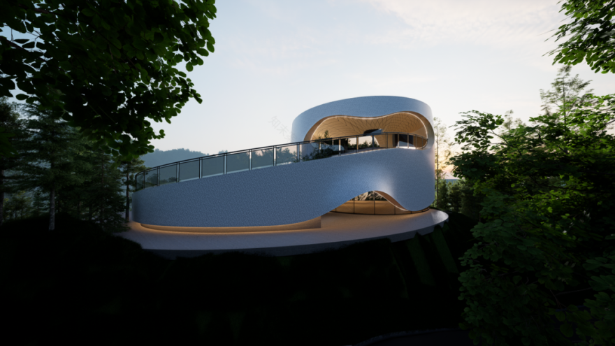 蓥华山惊现“古蜀之眼”,360°沉浸式观日出,预计10月完工-29