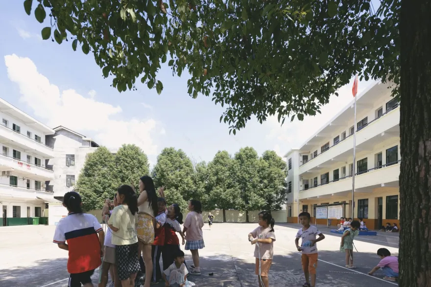 长沙岭小学改造丨中国湖南丨平介设计-31