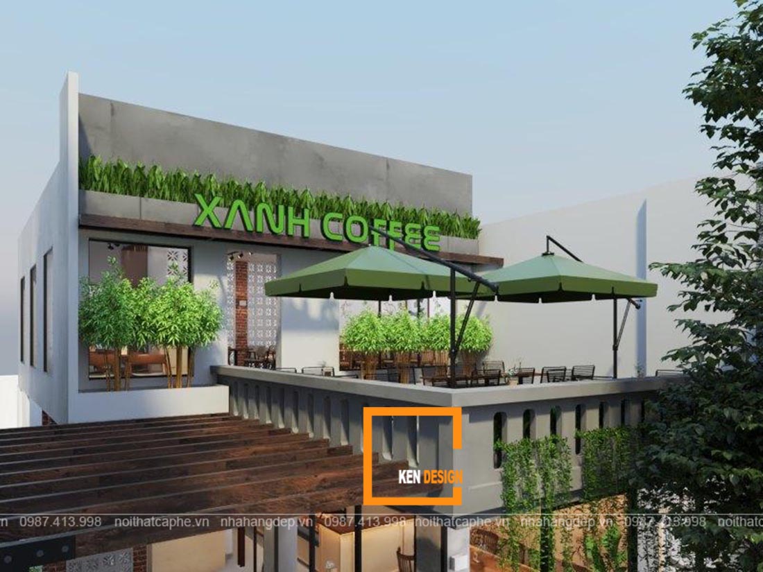 Xanh Coffee(胡志明市)丨越南胡志明市丨Ken Design-30