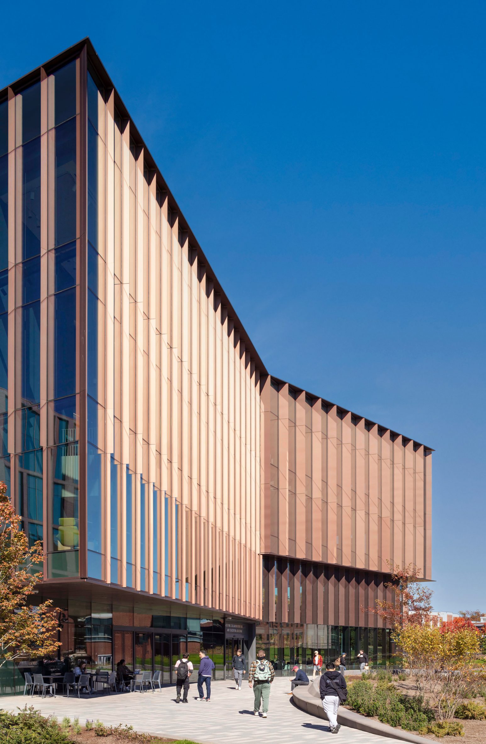 Payette creates engineering building with a "folded form" at Penn State University-11