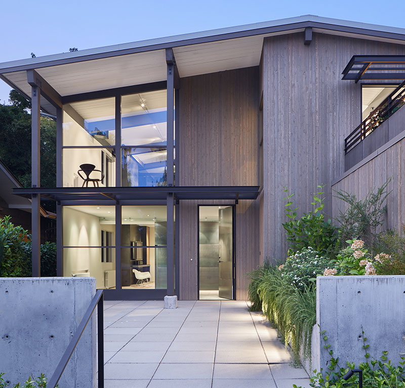 Seattle 老宅的现代风格变身-2