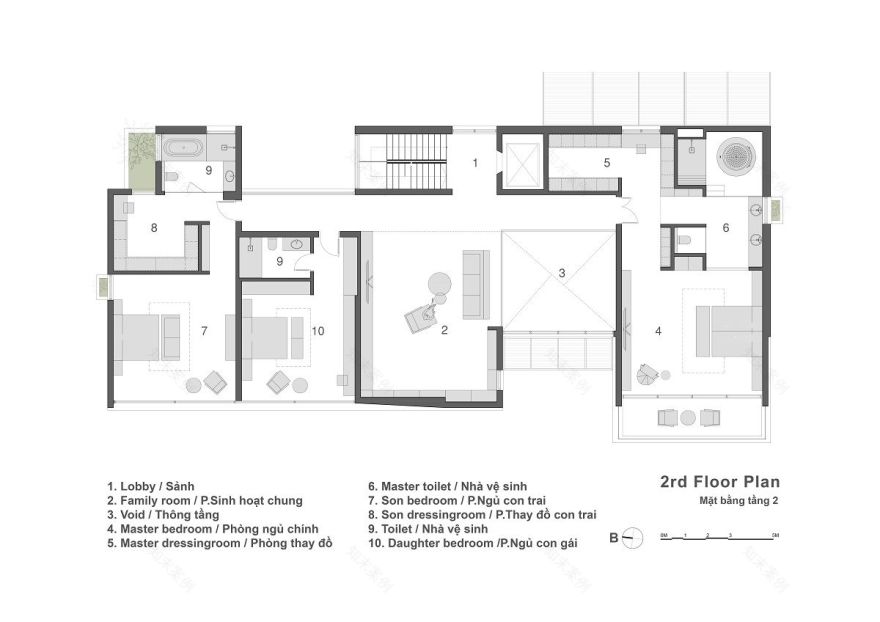 热带现代别墅 Vtrop.01,简约生活与自然环境的和谐共生-8