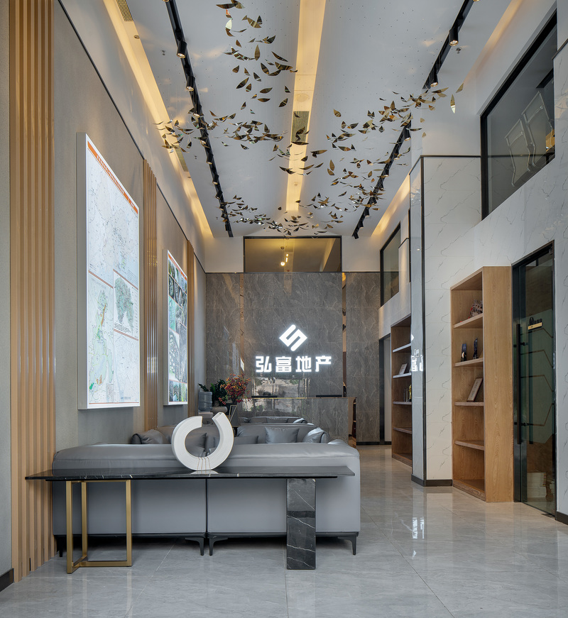 现代风格的空间艺术馆-13