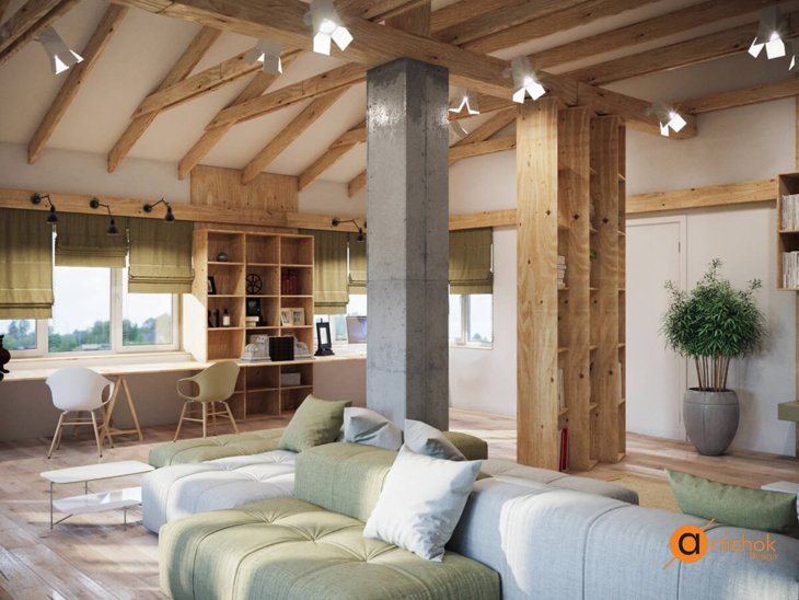 Загородный дом в сосновом бору - Art-i-chok-71