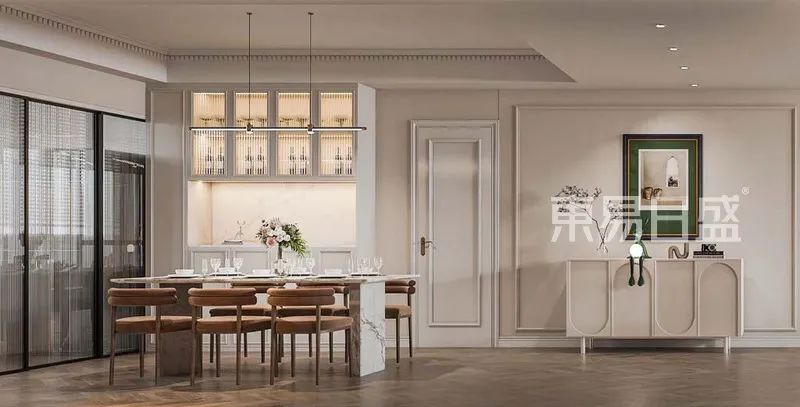 115㎡三居室，客厅阳台全打通！这个简约时尚的宝藏装修，值得借鉴！-21