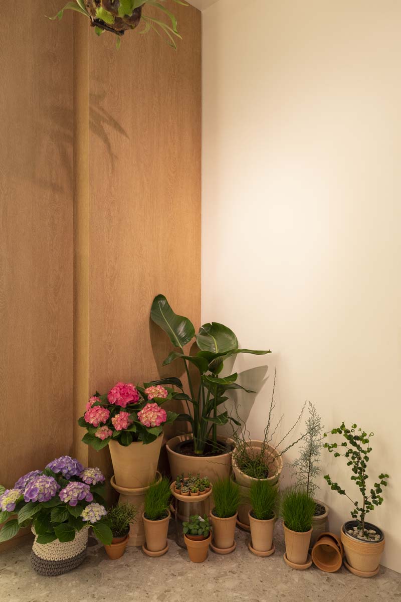 20 平米极简咖啡馆设计，诠释白色与木质的温馨空间-13