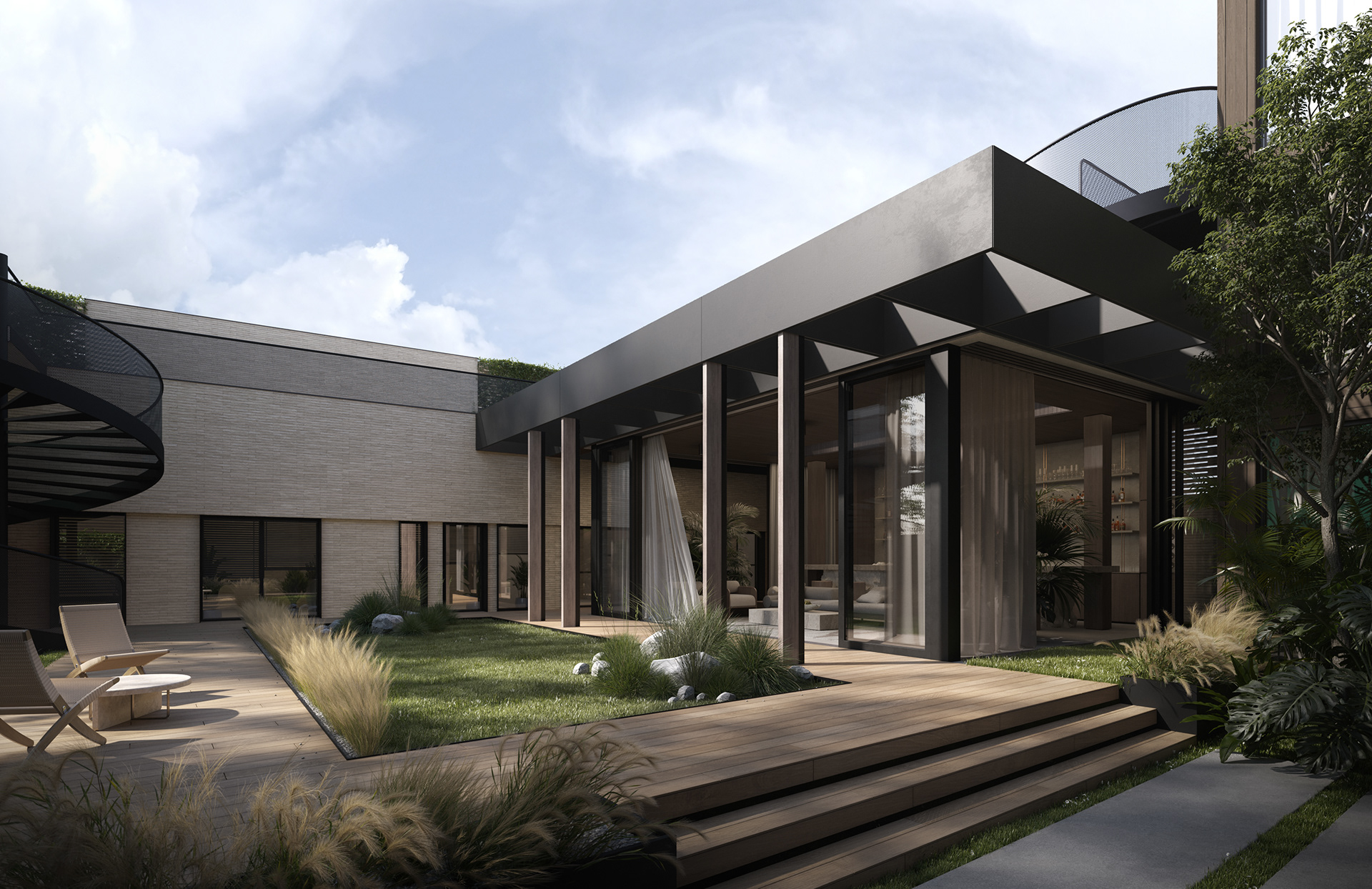 尼泊尔私人区域建筑及室内设计项目丨ZROBIM Architects-13