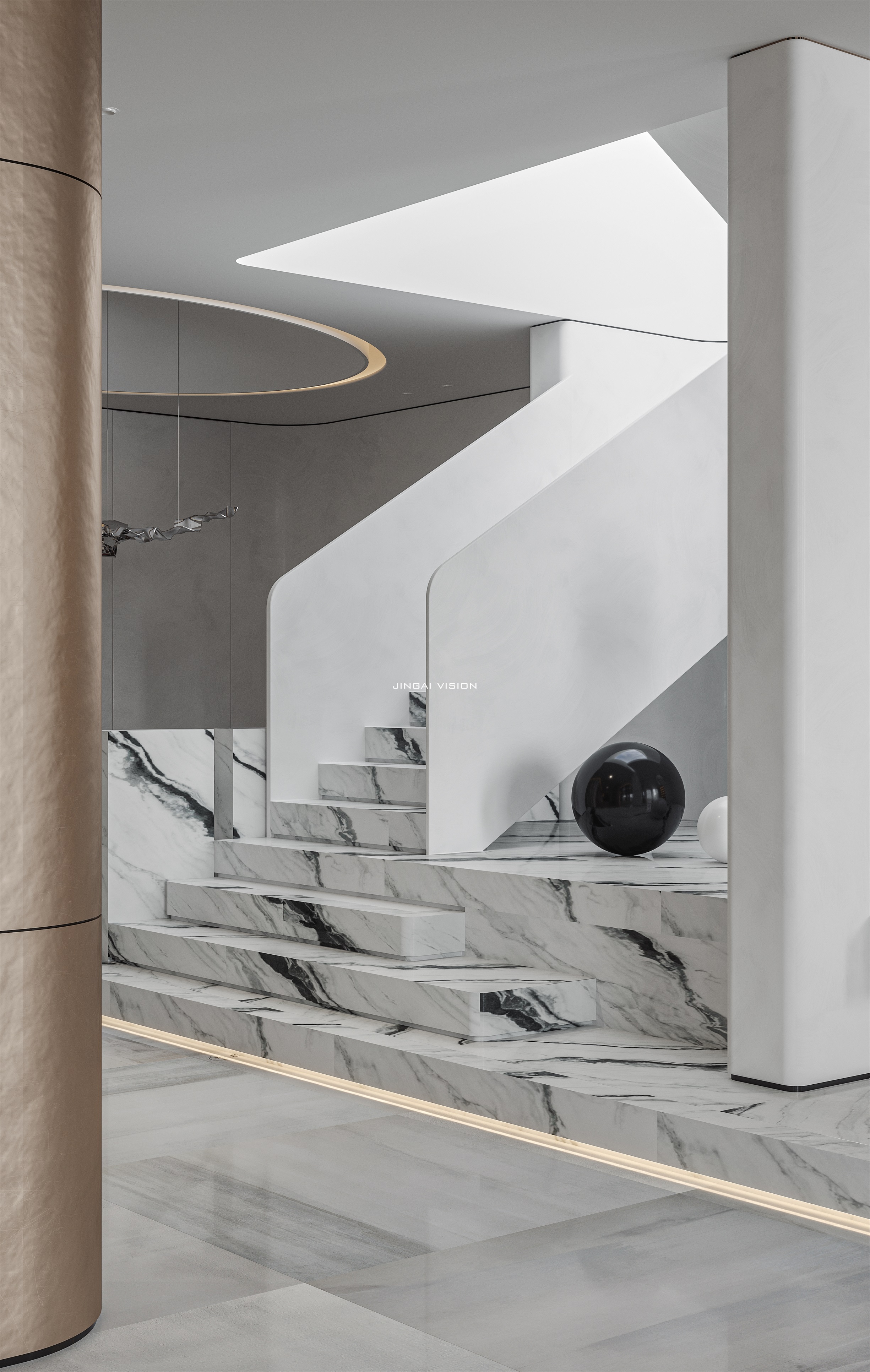 1700㎡豪华别墅设计丨中国义乌丨G SPACE DESIGN-4