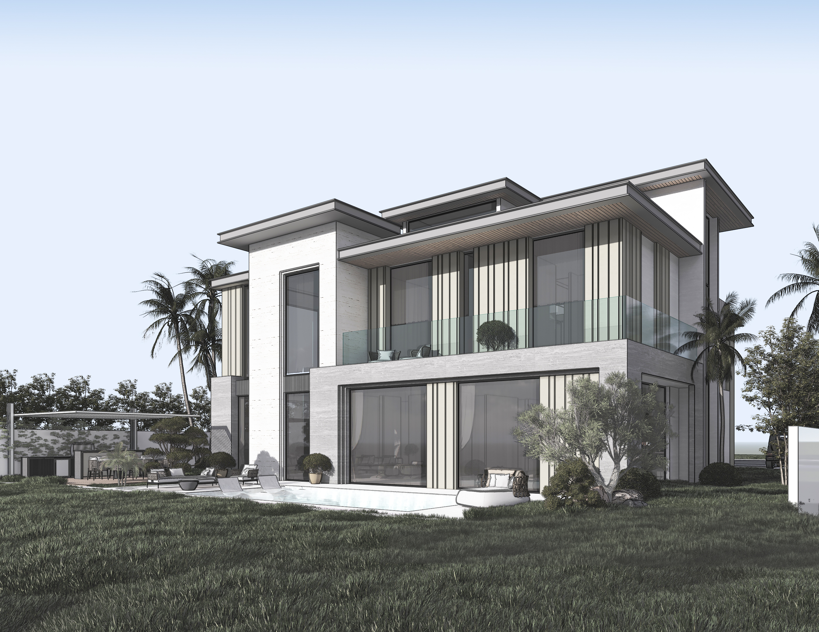 106 别墅概念建筑设计丨阿联酋迪拜丨Eleven Plus 装饰设计-14