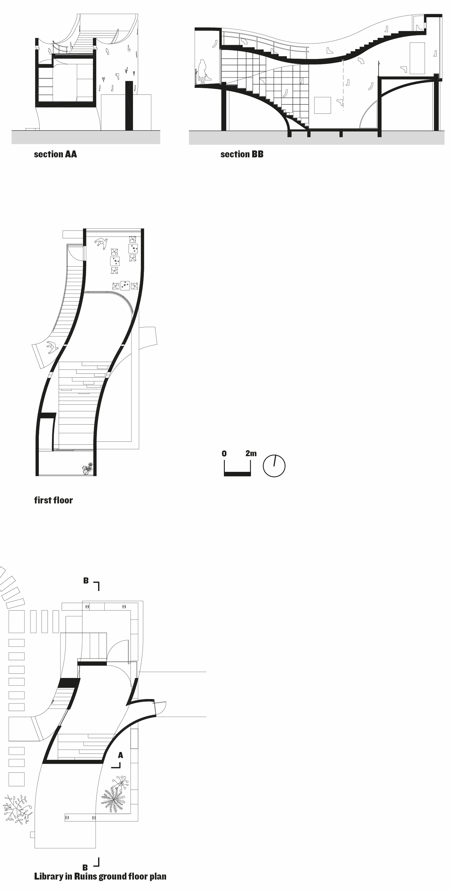 Peach Hut,Library in Ruins等系列建筑丨中国河南丨Atelier Xi-17