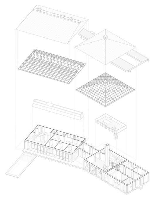 智利 Curicó 郊区现代家庭住宅设计-29