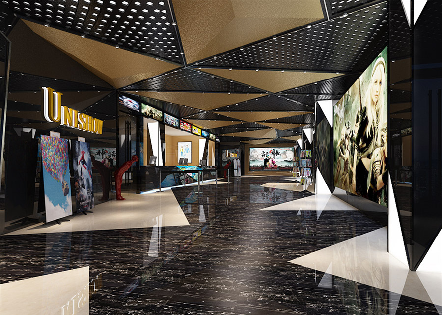 电影院室内设计案例效果图-14