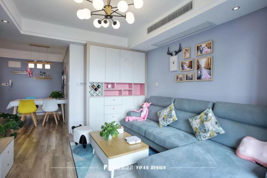 82㎡温馨浪漫的简约婚房——不是城堡才能有童话-12