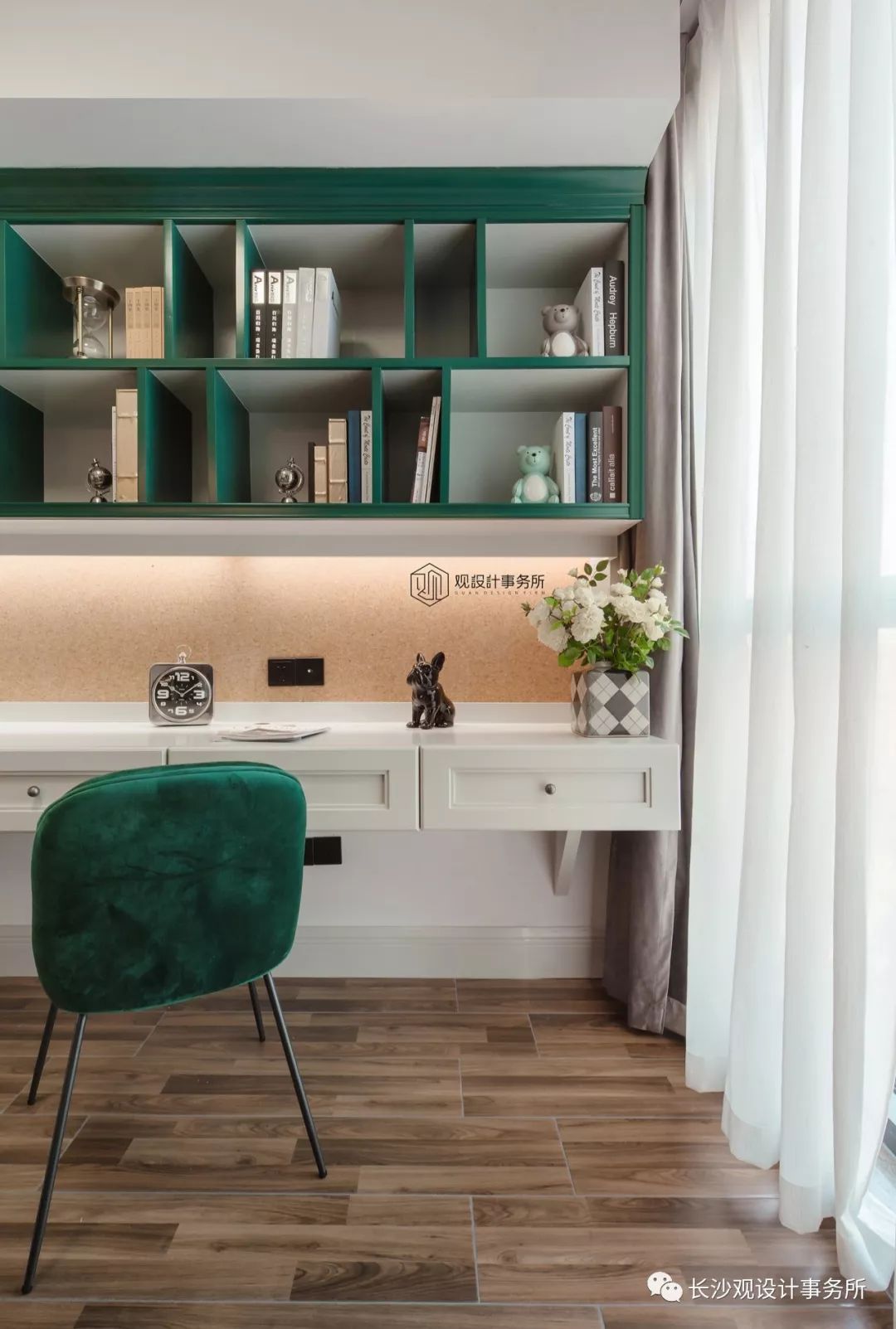 复古绿丝绒,摩登与怀旧共生-28