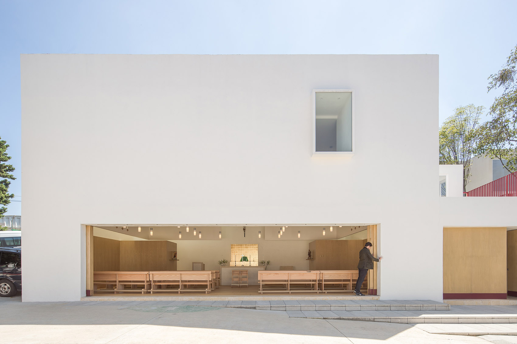 Oratorio NSM 教堂丨墨西哥墨西哥城丨Jose Lombana Arquitectos-3
