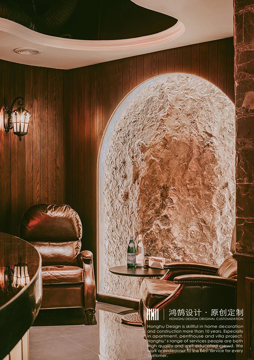 懿茄·青果巷的重金属雪茄清吧丨鸿鹄设计-15