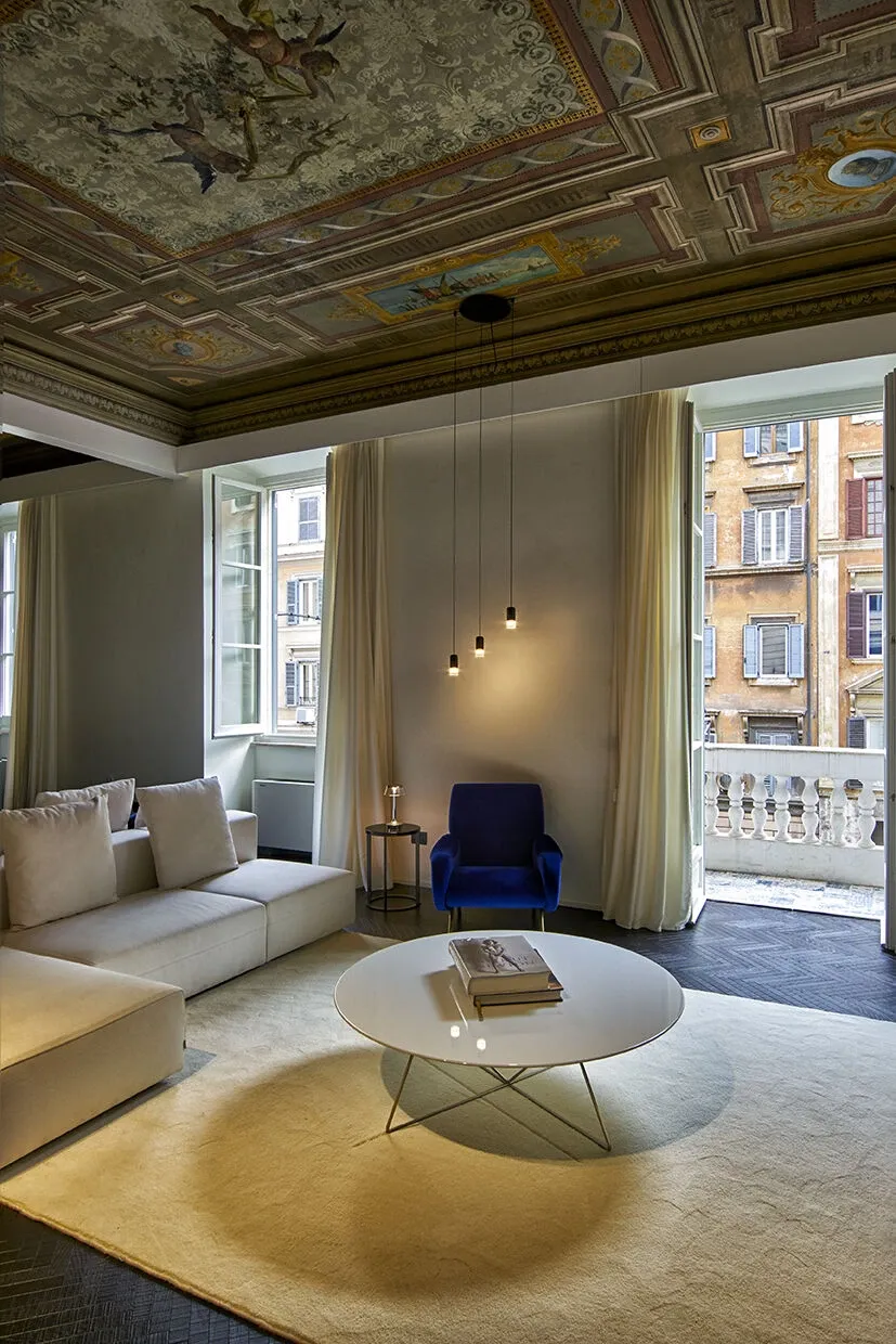 罗马 Monti 区私人住宅的现代与传统共生丨意大利罗马丨Sammarro Architecture Studio-12