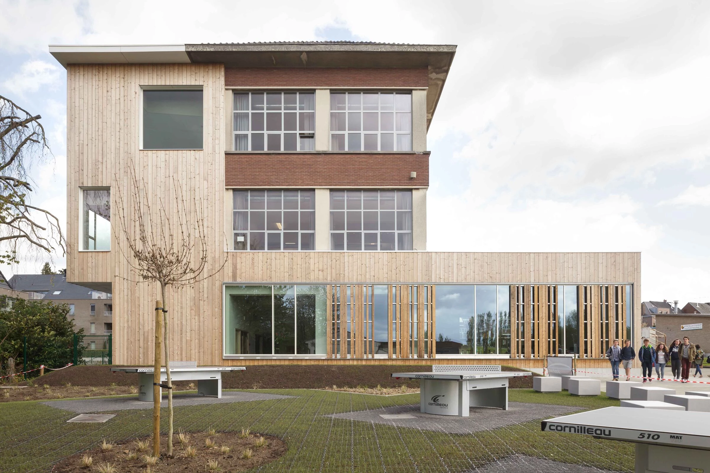 Koninklijk Atheneum 学校丨evrarchitecten-27