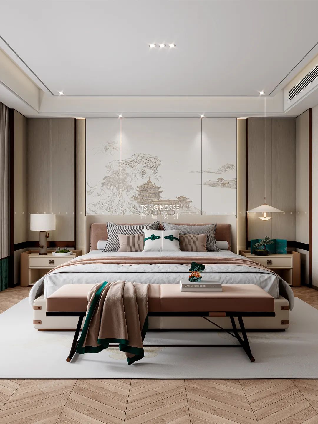 曲江大城君尚府新中式设计丨中国西安丨苏怡人设计团队-26