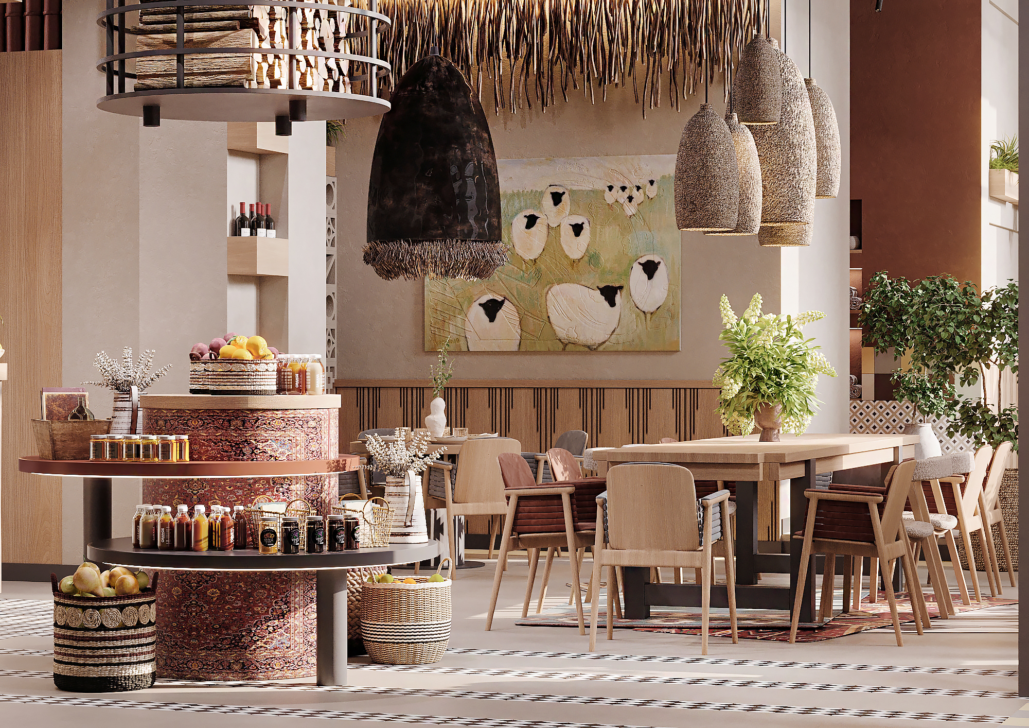 格鲁吉亚餐厅Алубали丨俄罗斯莫斯科丨Muravina Anna等四人-10