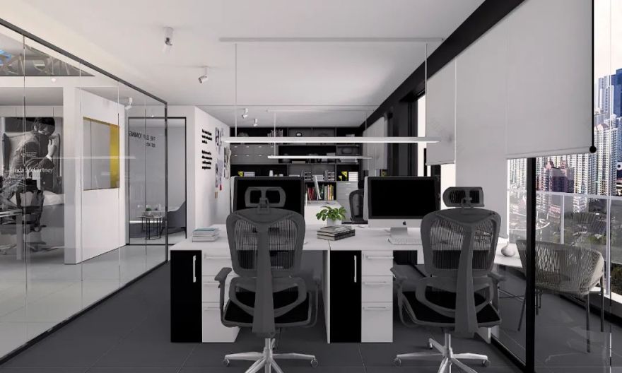 绿地中心 FBY 办公空间 | 灵感碰撞的清爽天地-15