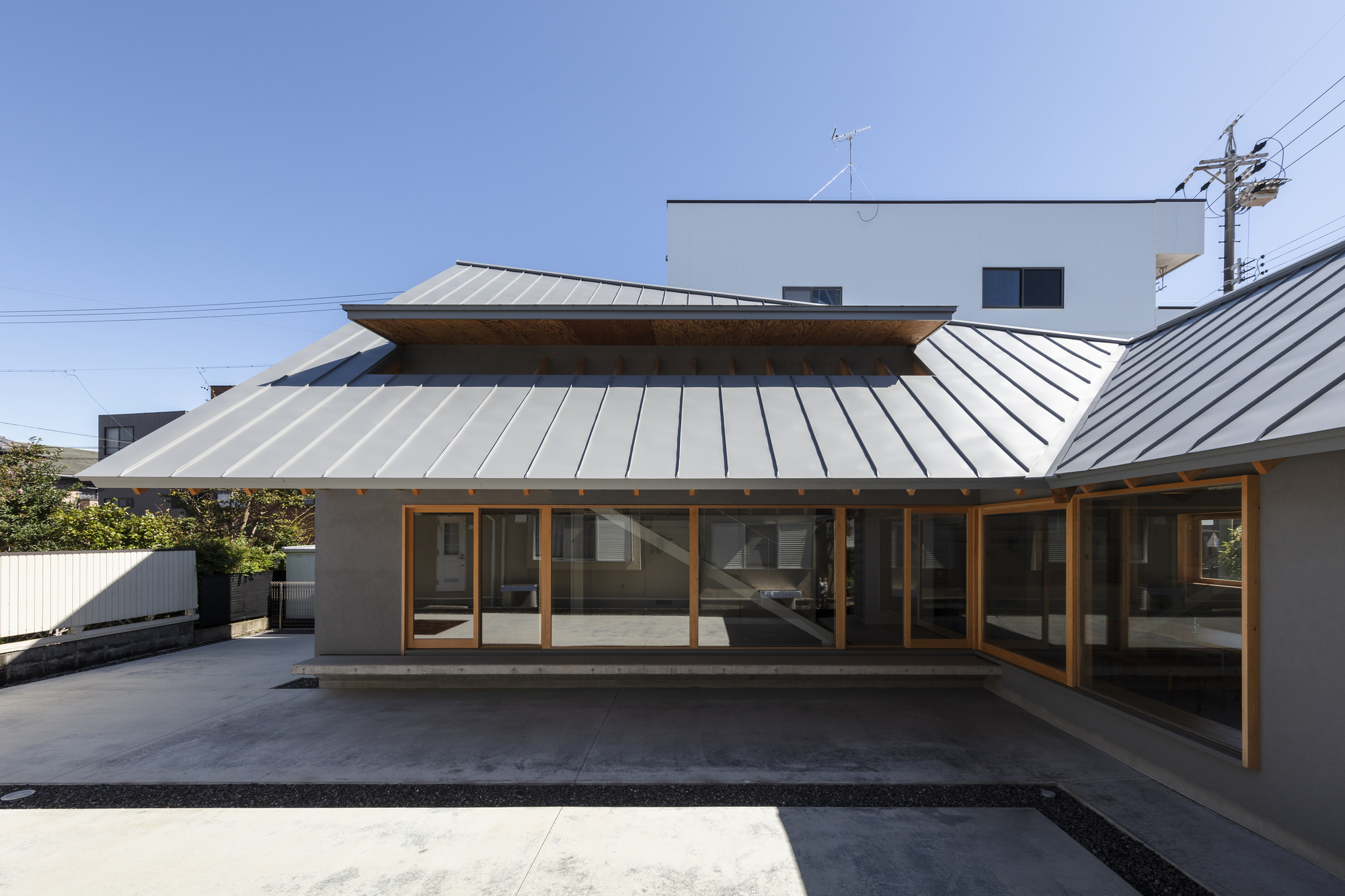 折叠屋顶住宅丨日本静冈丨ISHIZAKI ARCHITECTS-29