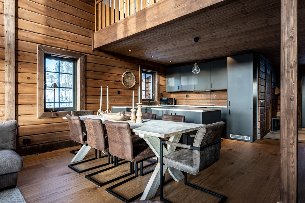 瑞典滑雪度假村的极简主义 Scandinavian chalet-11