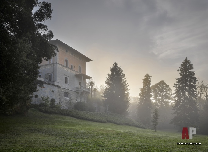 意大利托斯卡纳带壁画历史别墅修复丨娜塔莉亚·潘秋希娜-10