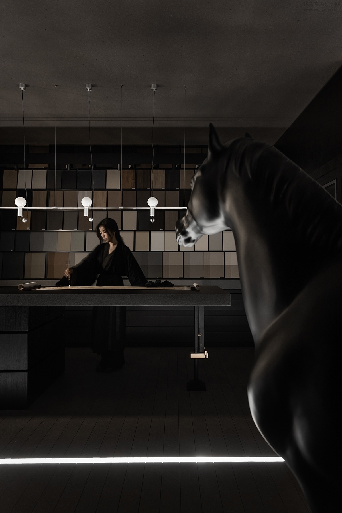 光芒 · 上海 120㎡商业展厅设计丨中国上海丨FF DESIGN-55