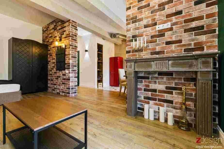 Квартира-студия в стиле лофт - 6 проектов, Фото интерьеров-158