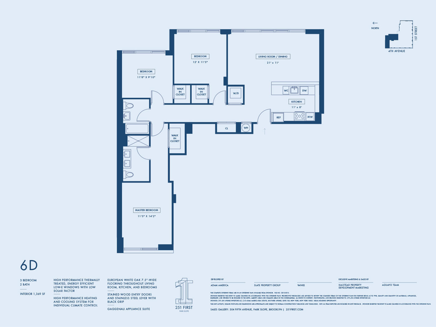 纽约布鲁克林 251 First 公寓丨ODA 建筑事务所-21