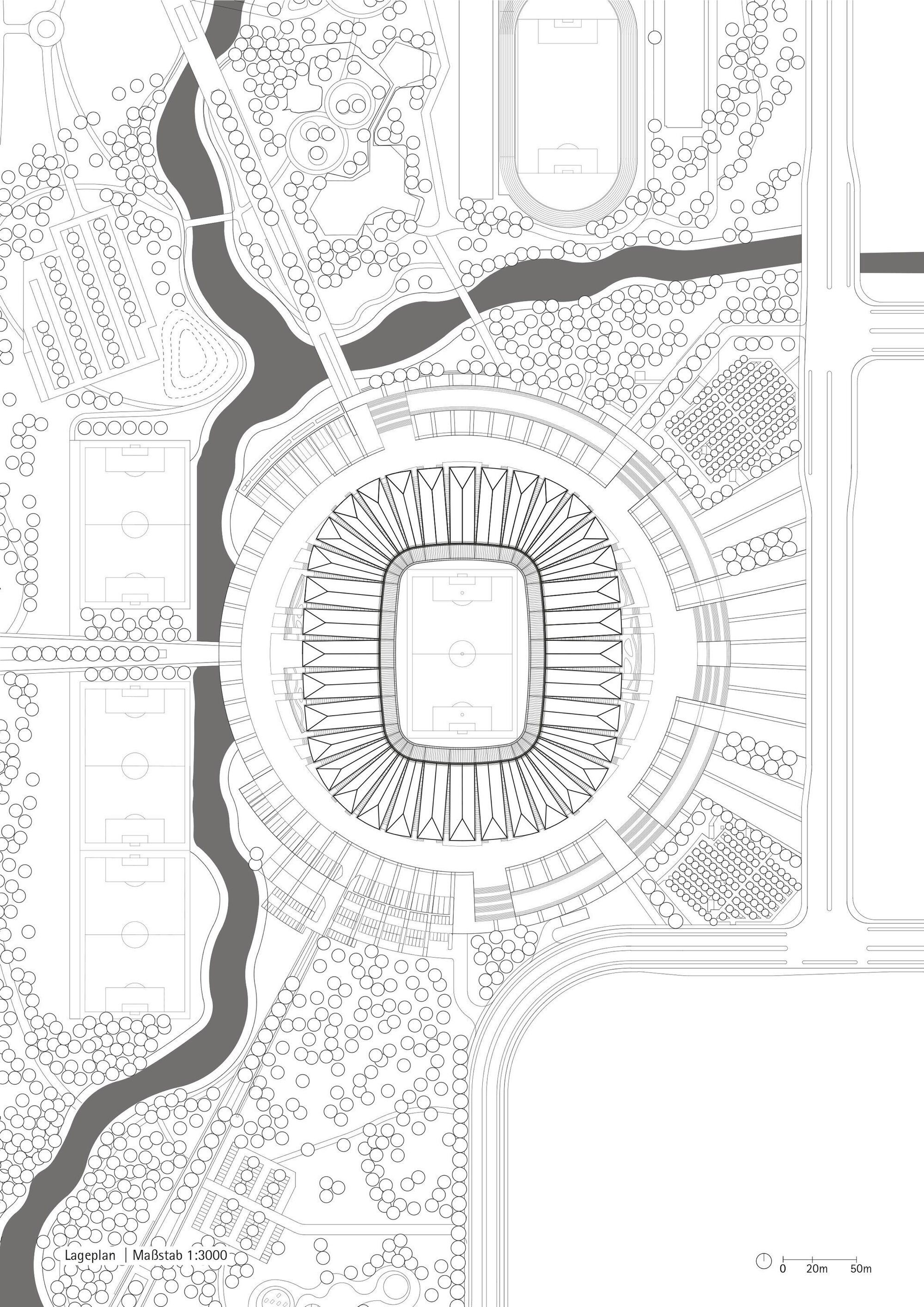 昆山奥林匹克体育中心丨中国丨gmp Architects,同济大学建筑设计研究院-36
