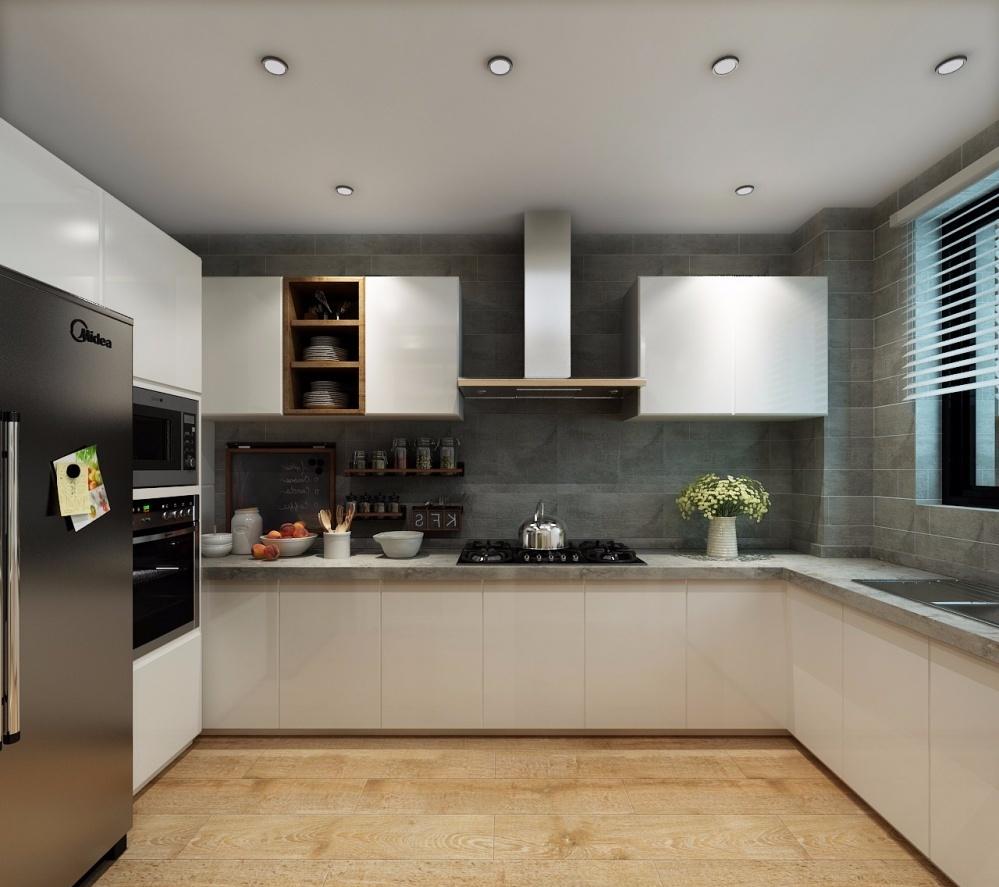 
书香满屋 现代与美式的混搭 -1