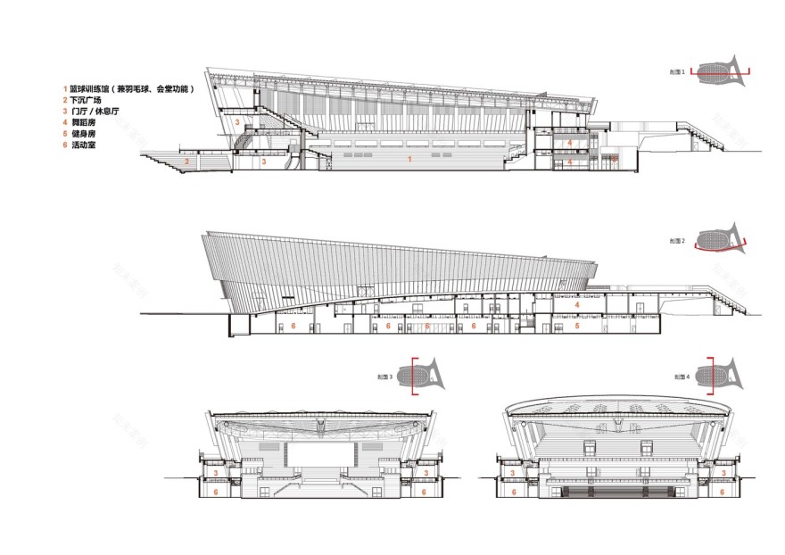 上海科技大学体育场馆-34