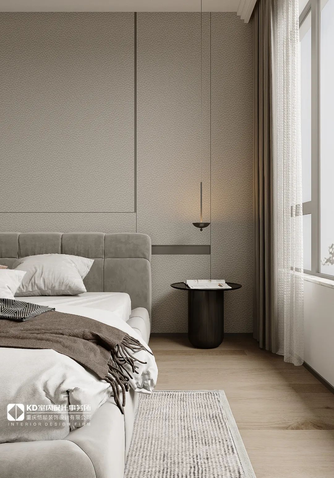重庆星瀚雅府现代极简风设计丨中国重庆丨KD 室内设计事务所-31